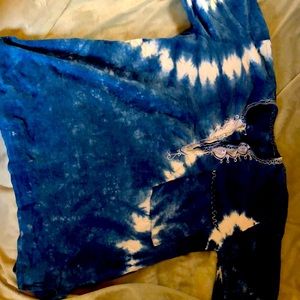 Men’s woven dashiki-style shirt